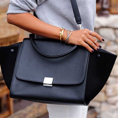 celine trapeze handbag.